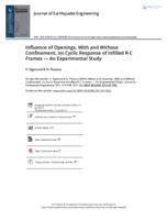 Influence of openings, with and without confinement, on cyclic response of infilled R-C frames: an experimental study