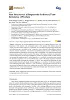 Pore Structure as a Response to the Freeze/Thaw Resistance of Mortars