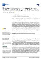 The Field-Scale Investigation of the Low Mobility of Drainage Canal Sediments Polluted by Copper in Lowland Area of Croatia