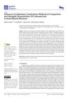 Influence of Laboratory Compaction Method on Compaction and Strength Characteristics of Unbound and Cement-Bound Mixtures