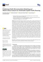 Combining Traffic Microsimulation Modeling and Multi-Criteria Analysis for Sustainable Spatial- Traffic Planning