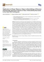 Application of Shape Memory Alloys in Retrofitting of Masonry and Heritage Structures Based on Their Vulnerability Revealed in the Bam 2003 Earthquake