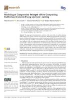 Modeling of Compressive Strength of Self-Compacting Rubberized Concrete Using Machine Learning