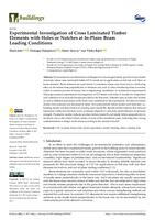 Experimental Investigation of Cross Laminated Timber Elements with Holes or Notches at In-Plane Beam Loading Conditions