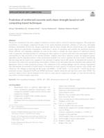 Prediction of reinforced concrete walls shear strength based on soft computing-based techniques