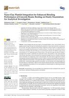 Nano-Clay Platelet Integration for Enhanced Bending Performance of Concrete Beams Resting on Elastic Foundation: An Analytical Investigation