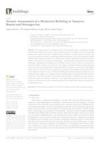 Seismic Assessment of a Modernist Building in Sarajevo, Bosnia and Herzegovina