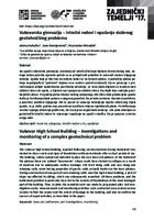 prikaz prve stranice dokumenta Vukovarska gimnazija – istražni radovi i opažanja složenog  geotehničkog problema