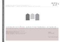 prikaz prve stranice dokumenta Arhitektonsko-urbanističko rješenje poslovne zone Gacka