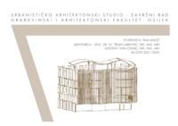 prikaz prve stranice dokumenta Idejno urbanističko-arhitektonsko rješenje Poslovne zone Gacka