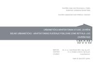 prikaz prve stranice dokumenta Idejno urbanističko - arhitektonsko rješenje poslovne zone Retfala - jug