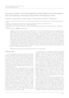 prikaz prve stranice dokumenta Long term variations of river temperature and the influence of air temperature and river discharge: case study of Kupa River watershed in Croatia