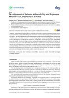 prikaz prve stranice dokumenta Development of Seismic Vulnerability and Exposure Models—A Case Study of Croatia