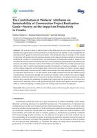 prikaz prve stranice dokumenta The Contribution of Workers’ Attributes on Sustainability of Construction Project Realization Goals—Survey on the Impact on Productivity in Croatia