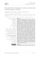 prikaz prve stranice dokumenta Swept path analyses using unmanned aerial system (UAS)