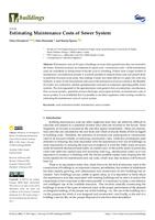 prikaz prve stranice dokumenta Estimating Maintenance Costs of Sewer System