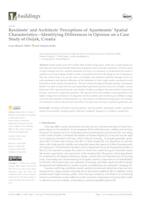 prikaz prve stranice dokumenta Residents’ and Architects’ Perceptions of Apartments’ Spatial Characteristics—Identifying Differences in Opinion on a Case Study of Osijek, Croatia