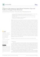 prikaz prve stranice dokumenta Analysis of the Impact of Agricultural Production Type and Traffic on Nitrogen Oxide Emissions