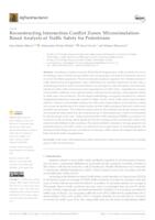 prikaz prve stranice dokumenta Reconstructing Intersection Conflict Zones: Microsimulation-Based Analysis of Traffic Safety for Pedestrians