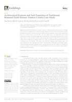 prikaz prve stranice dokumenta Architectural Features and Soil Properties of Traditional Rammed Earth Houses: Eastern Croatia Case Study