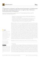 prikaz prve stranice dokumenta Comparison of Seismic and Structural Parameters of Settlements in the East Anatolian Fault Zone in Light of the 6 February Kahramanmaraş Earthquakes