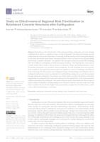 prikaz prve stranice dokumenta Study on Effectiveness of Regional Risk Prioritisation in Reinforced Concrete Structures after Earthquakes