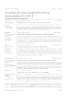 prikaz prve stranice dokumenta SEIZMIČKI PRORAČUN ARMIRANOBETONSKOG OKVIRA PREMA EN 1998-1 